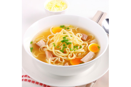 Asian food. A plate of pork soup, a Food & Drink Photo by Ratul