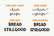 King Jelly - Cute Handwritten Duo, a Handwritten Font by Airotype (Thumbnail 3 of 11)