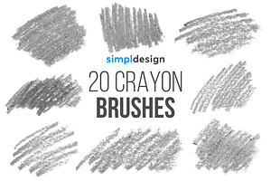 Stamp Crayon Brushes