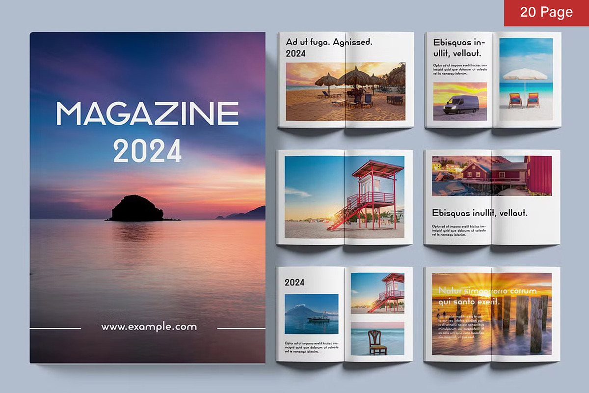 Magazine Bundle, a Magazine Template by ContestDesign (Photo 35 of 84)