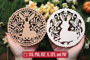 Easter Day Laser Cut SVG Bundle, a Graphic by NGISED (Thumbnail 3 of 9)