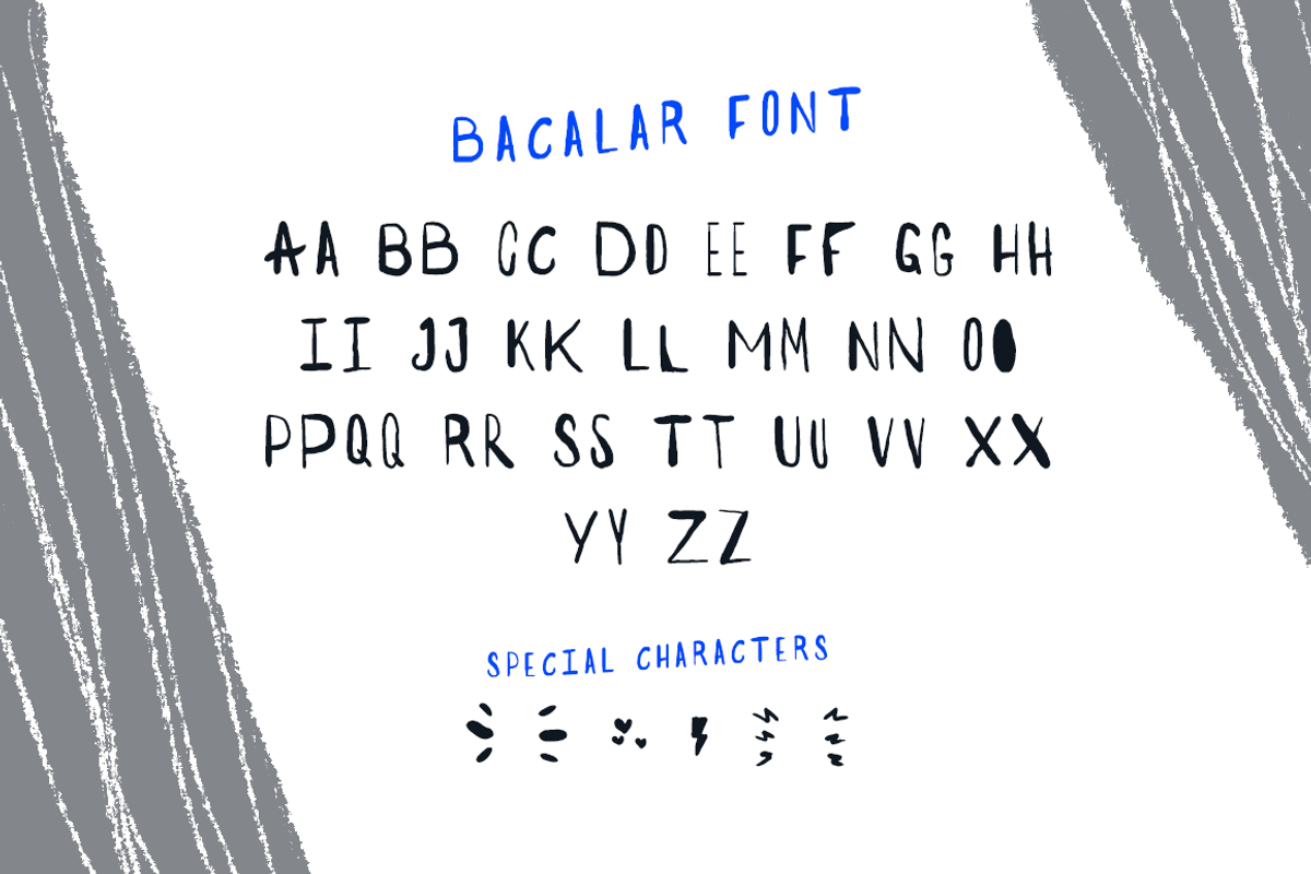 Bacalar Font preview 4