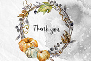 Autumn Halloween clipart, an Illustration by RushkinaAntonina (Thumbnail 6 of 6)