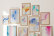 Abstract background posters texture, a Background Graphic by Grace Noboa Illustrations (Thumbnail 4 of 14)