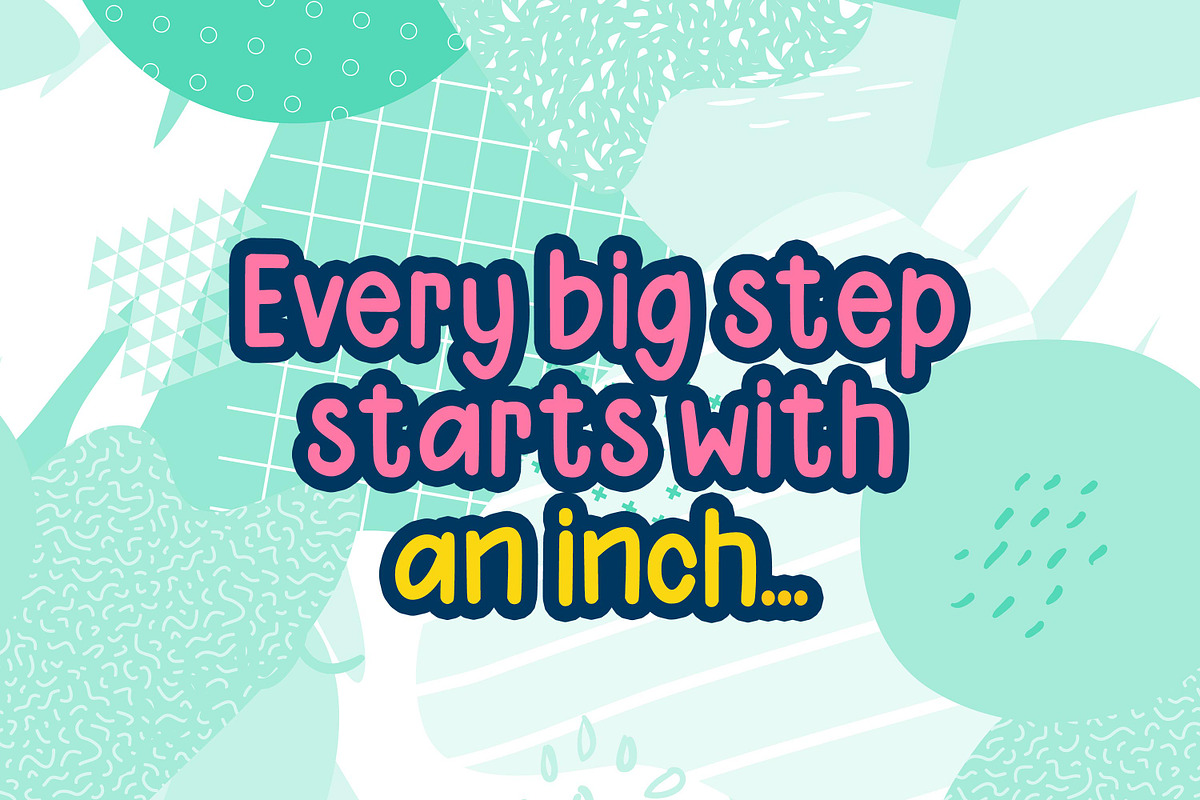 Yippie Yeah - Stylish & Playful Sans, a Sans Serif Font by Almarkhatype (Photo 4 of 5)