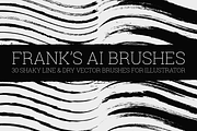 Illustrator Dry Brushes, a Brush Add-On by Francisco Beltrán (Thumbnail 1 of 4)