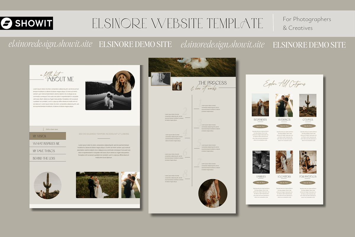 Elsinore | Showit Website Template, a Websites & App Template by Studio Annie Louise (Photo 2 of 8)