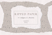 Ripped Watercolor Paper Pack, an Object Graphic by Liquid Amethyst Art (Thumbnail 1 of 7)
