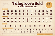 Talegroove Bold – Retro Serif Font, a Serif Font by Designertale (Thumbnail 8 of 10)