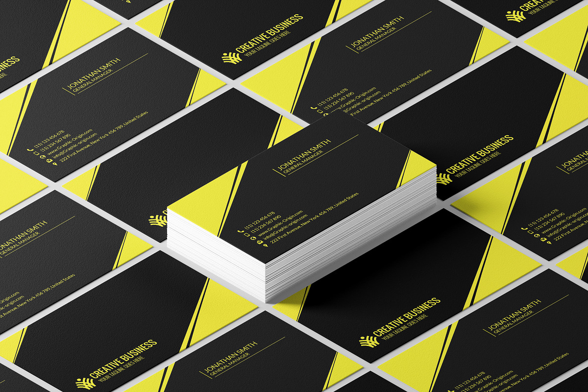 Business Card, a Business Card Template by Graphic Origin (Photo 3 of 3)