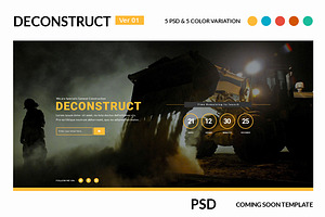 Deconstruct Coming Soon version 01