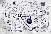 The Cook House Pack, a Food Illustration by Brilliant Mix Design (Thumbnail 2 of 3)