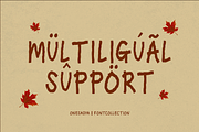 Eloween – Autumn Display Font, a Sans Serif Font by ONESADYA (Thumbnail 6 of 8)