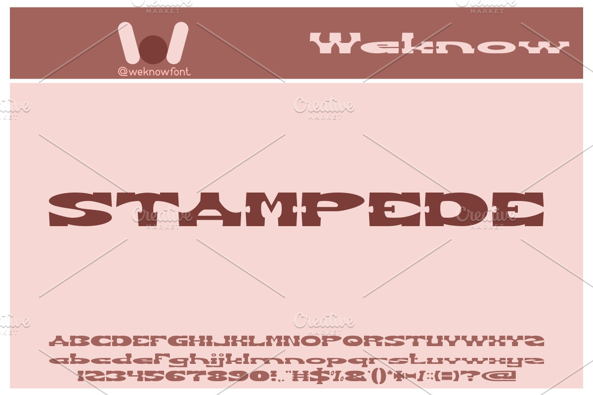 Revolver Gun font, a Font by weknow (Photo 2 of 5)