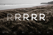 Wandery Modern x Vintage Typeface, a Sans Serif Font by Wandery Supply (Thumbnail 6 of 14)