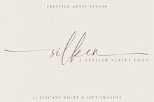 Silken A Stylish Script Font