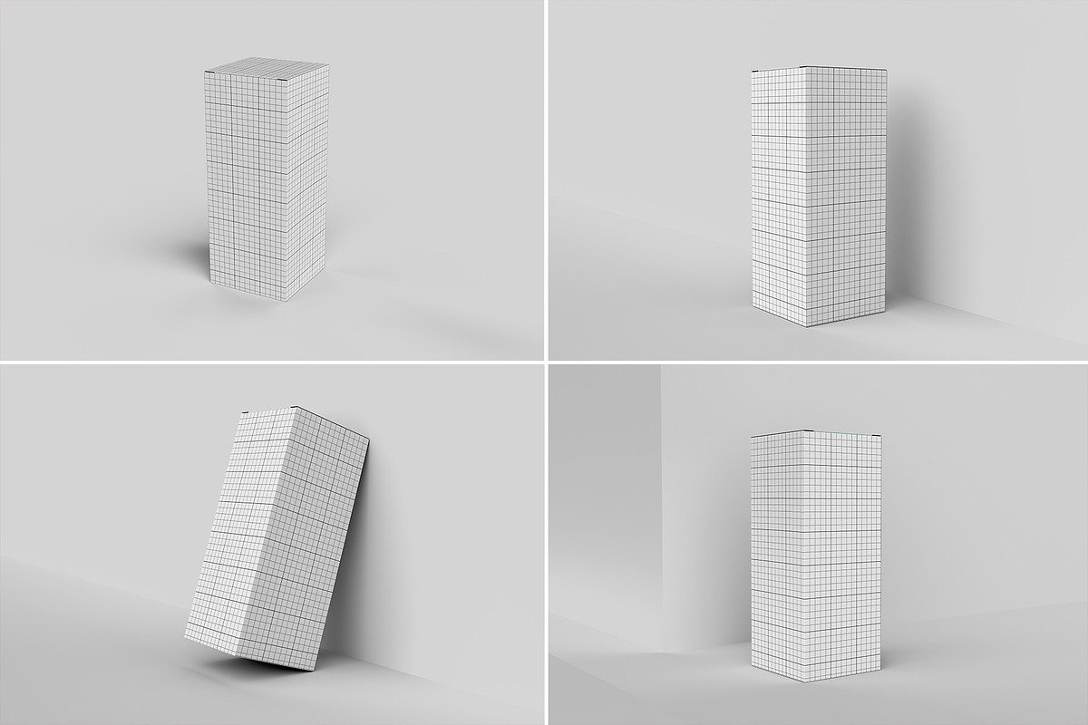 Paper Box Mockup - 8 views, a Packaging Mockup by Illusiongraphic (Photo 10 of 21)
