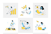 Animated Marketing Mini Illustration, a Person Illustration by Prosymbols (Thumbnail 6 of 13)