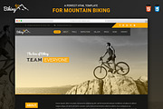 Biking Responsive HTML Template, a Websites & App Template by oLanding (Thumbnail 1 of 5)