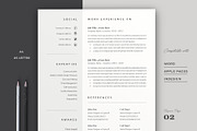 Resume Template Cv, a Resume Template by Estartshop (Thumbnail 2 of 6)