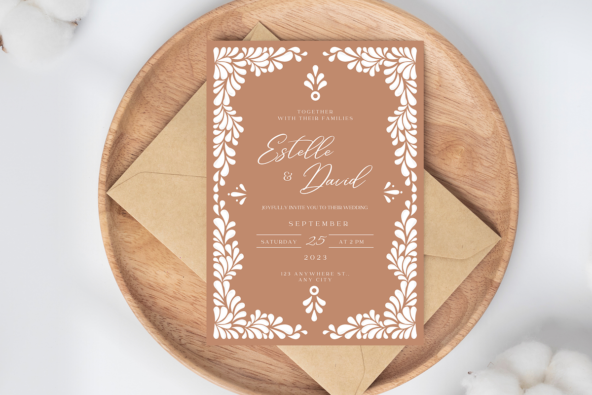 Talavera Wedding Invitations, a Templates & Theme by Akbaly (Photo 5 of 12)