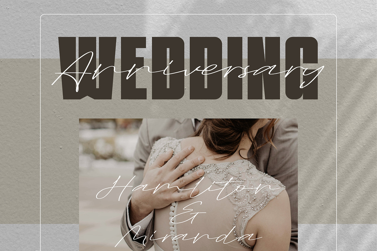 Happyday Script & Sans - Font Duo, a Script Font by Annivers Type (Photo 2 of 11)
