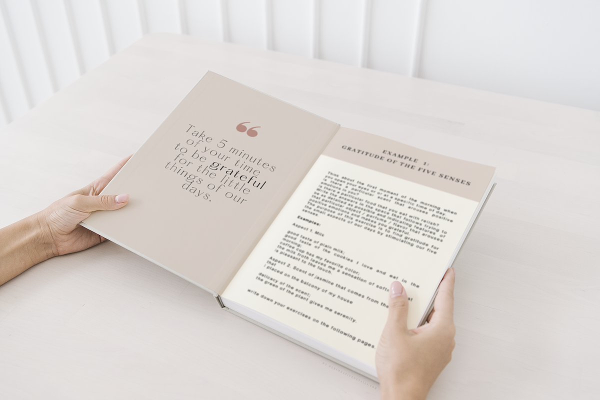 Gratitude Exercises workbook - 1, a Brochure Template by Her creative details (Photo 3 of 4)