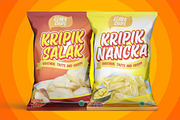 Osaka Chips Fun Font, a Sans Serif Font by ErgibiStudio (Thumbnail 2 of 9)