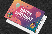 Birthday Celebration Postcard, a Card Template by MightyDesign (Thumbnail 3 of 6)
