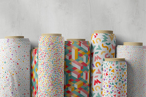 Funky Confetti Patterns