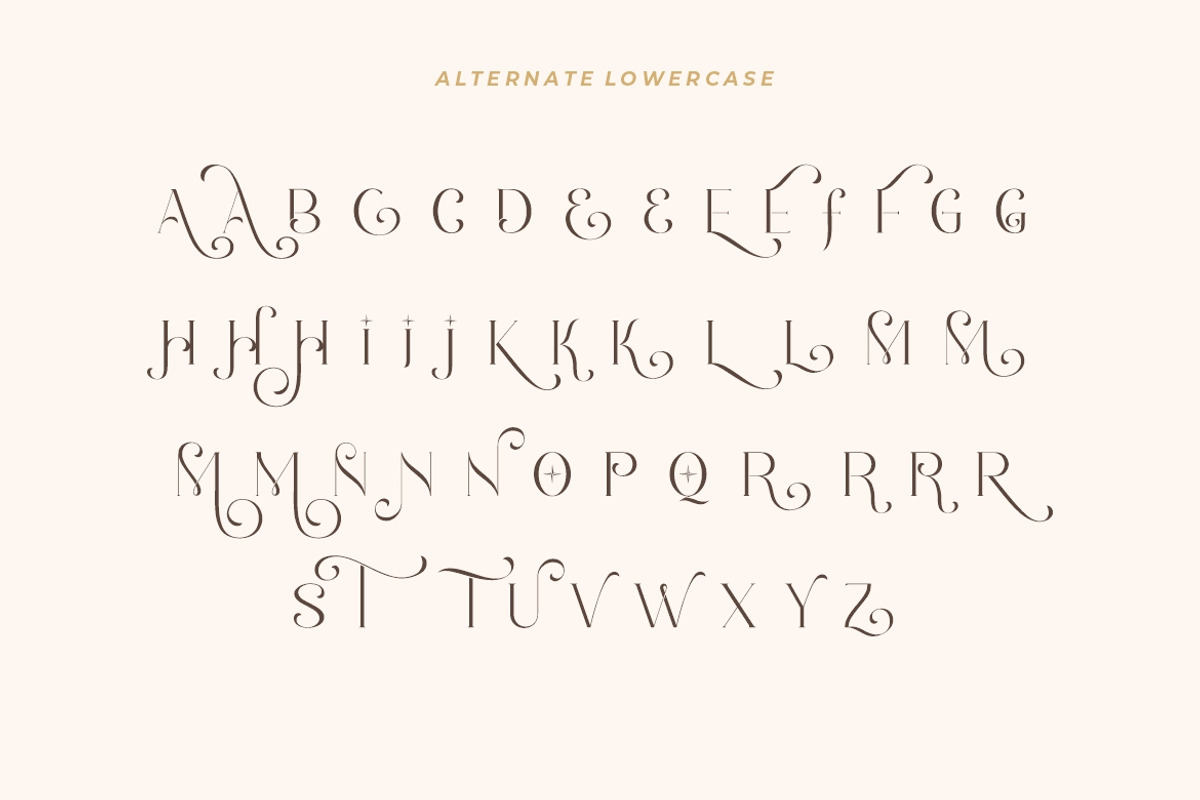 Romantic Serif - Elegant Classy Font, a Font by HansCo Studio (Photo 14 of 15)