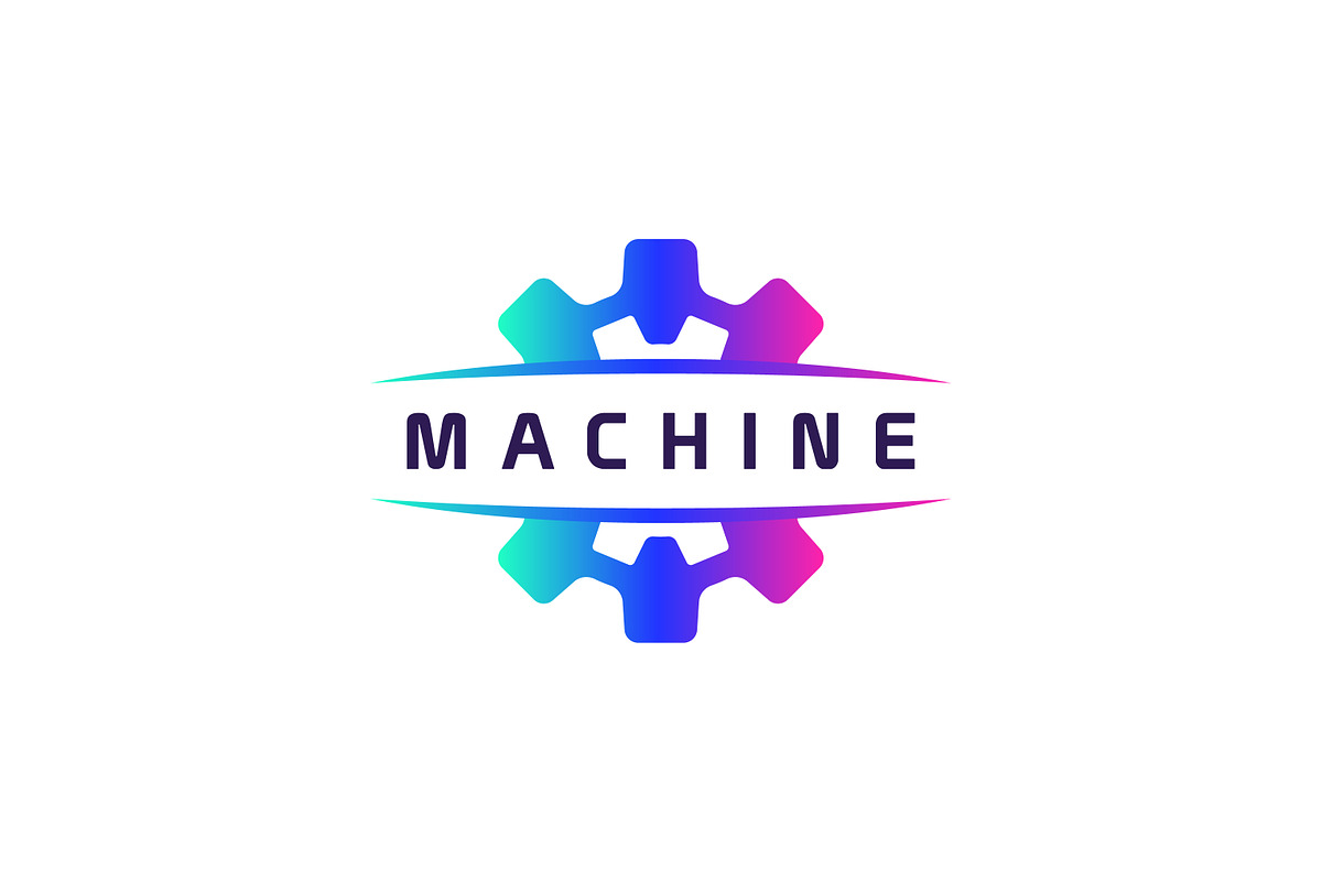 Letter M Cog Machine Modern Logo, a Branding & Logo Template by Signatoro (Photo 1 of 2)