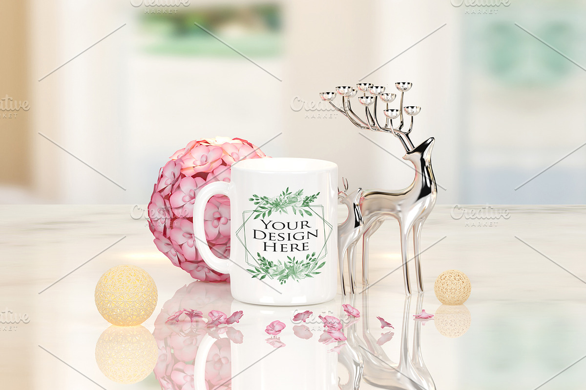 Bundle of 12 White Mug Mockup, a Cups & Container Mockup by Milan Mockup (Photo 4 of 13)