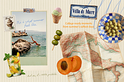 La Dolce Vita Summer Collage Pack, an Object Graphic by lerinartstudio (Thumbnail 2 of 8)