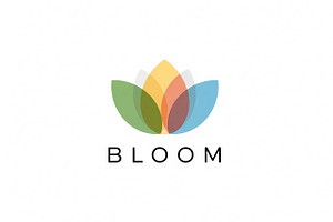Bloom Logo With, a Branding & Logo Template by Logocreative
