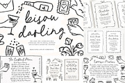 11 Whimsical Handwritten Font Bundle, a Script Font by Pink Coffie (Thumbnail 6 of 58)
