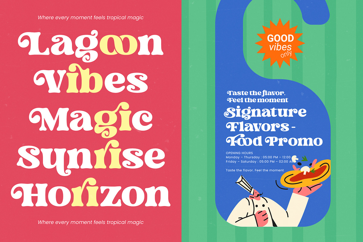 Magic Target Retro Serif Display, a Serif Font by timelesstype.co (Photo 10 of 15)