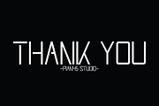 Futuristic - Display Font, a Sans Serif Font by Pian45 Studio (Thumbnail 6 of 6)