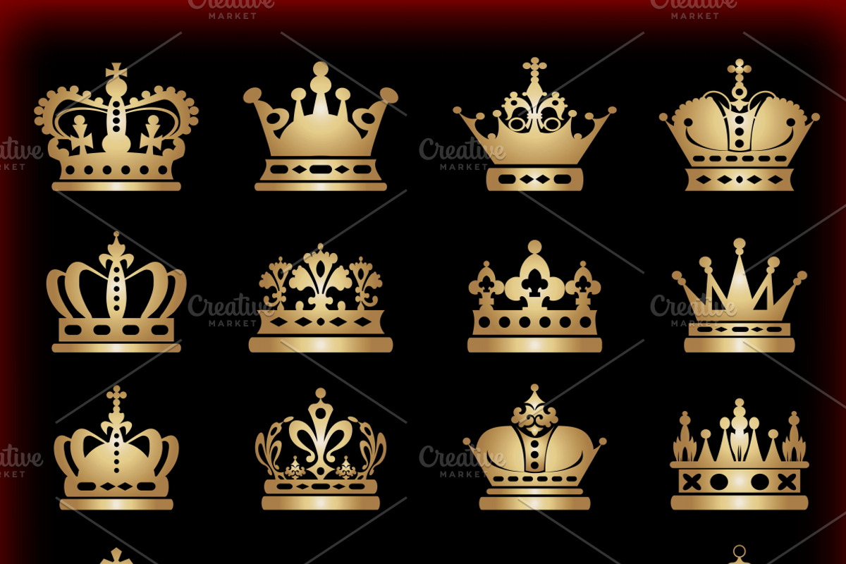 Crown icons, an Icon by kio (Photo 2 of 5)