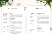 Professional Resume/CV Template, a Resume Template by GResume (Thumbnail 3 of 9)