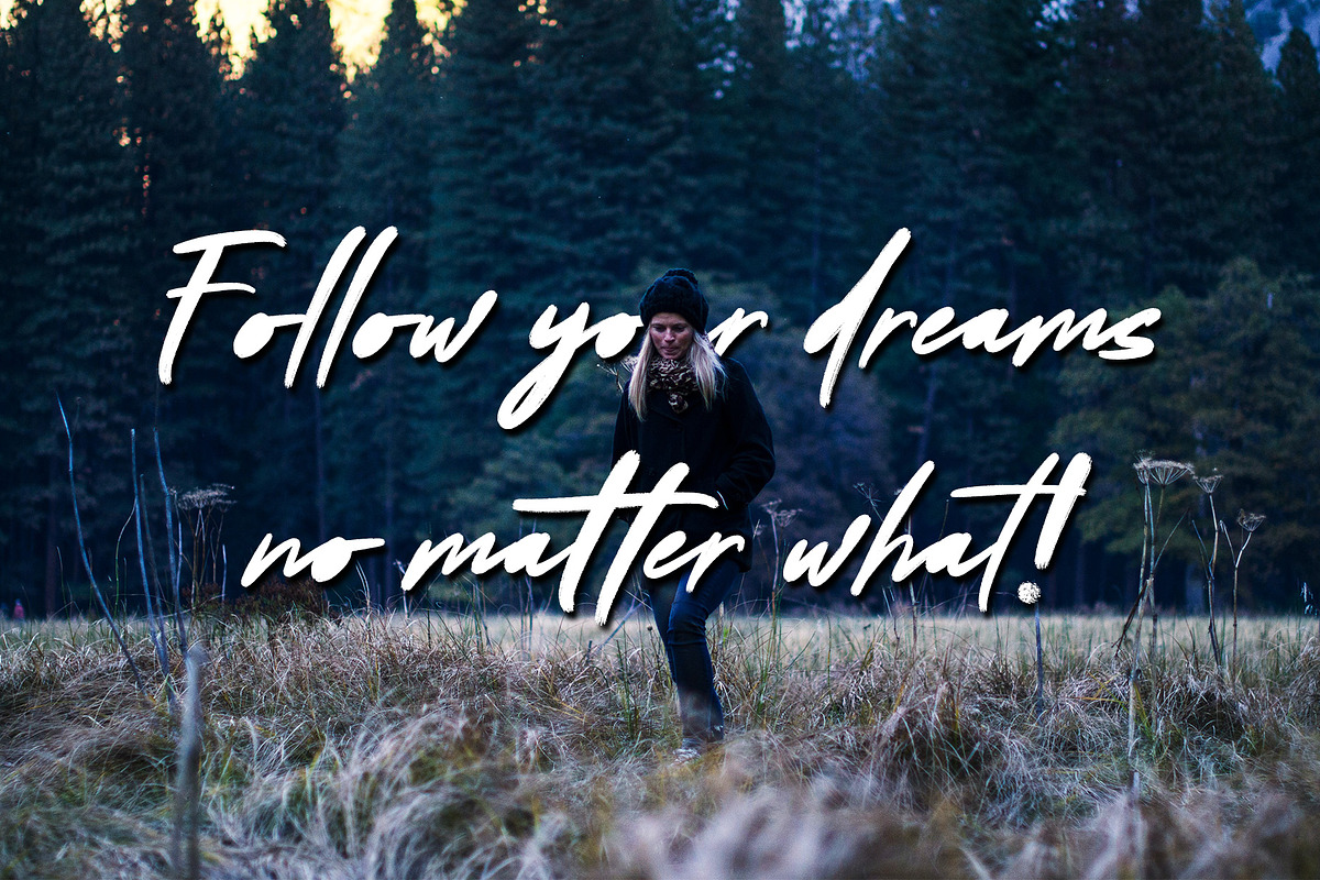 Scoutdale | Handwritten Brush Font preview 6