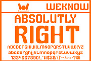 Bright Side font, a Sans Serif Font by weknow (Thumbnail 5 of 8)