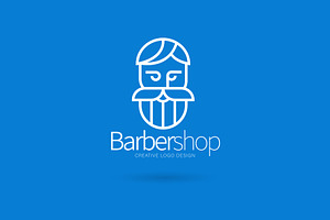 Barber Shop Logo, Man Logos