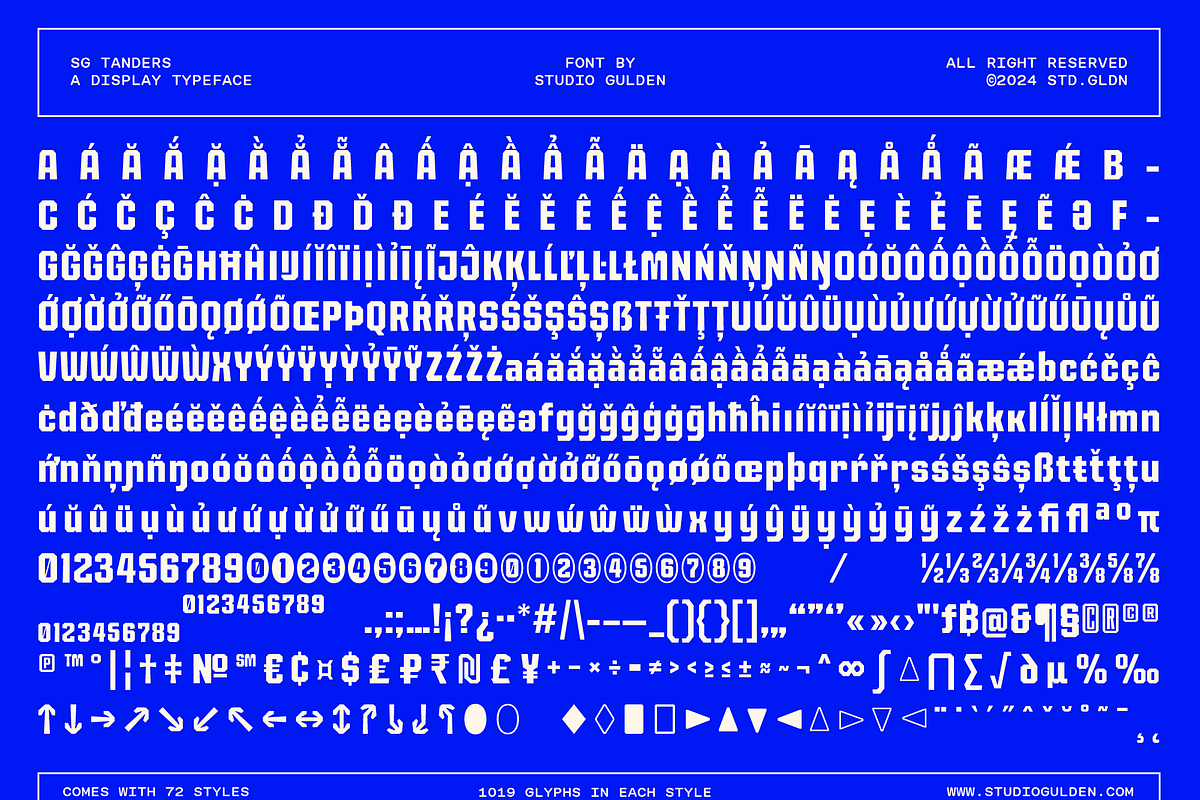 SG Tanders Superfamily - 72 Fonts, a Sans Serif Font by Studio Gulden (Photo 9 of 23)