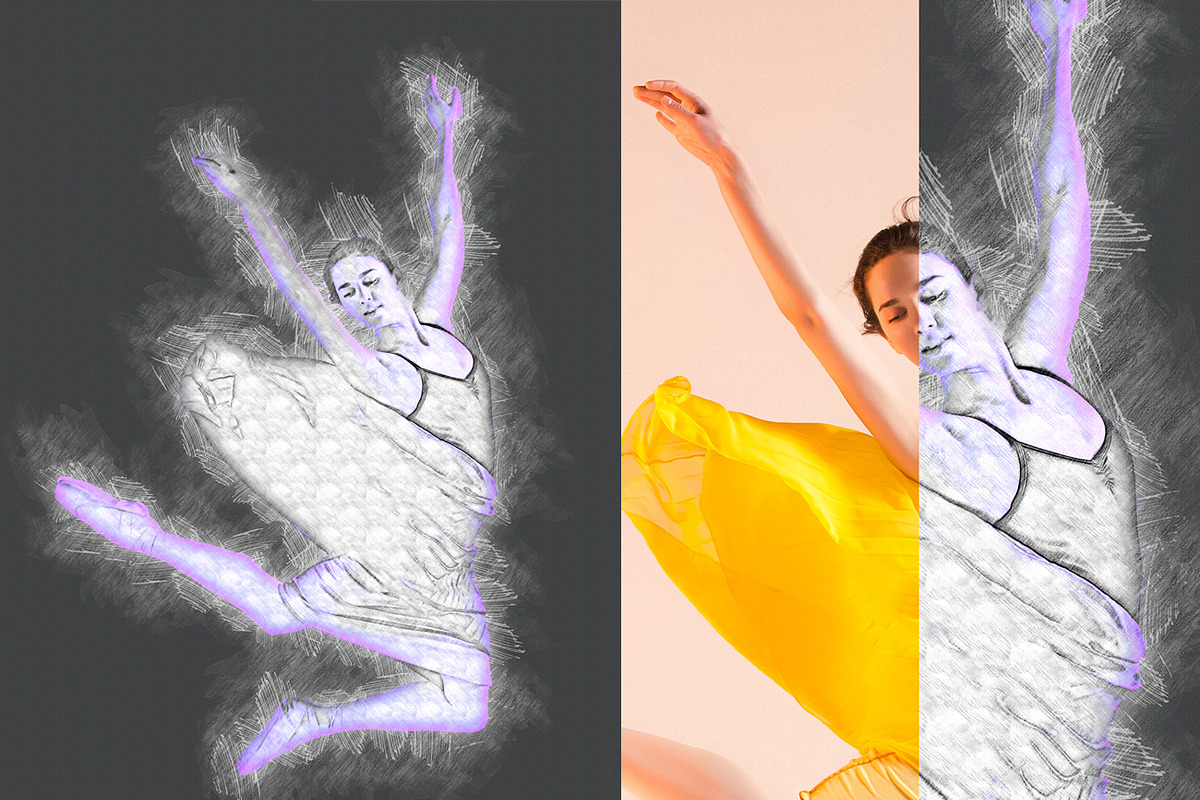 Incredible Glow Sketching Effects, an Action Add-On by MRI STUDIO (Photo 15 of 20)