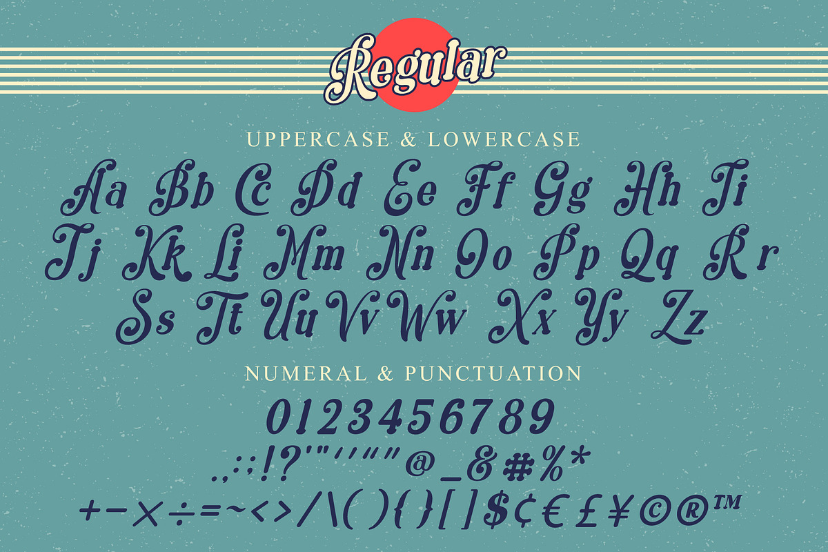 Back to vintage Font, a Handwritten Font by KengGraphic (Photo 10 of 10)