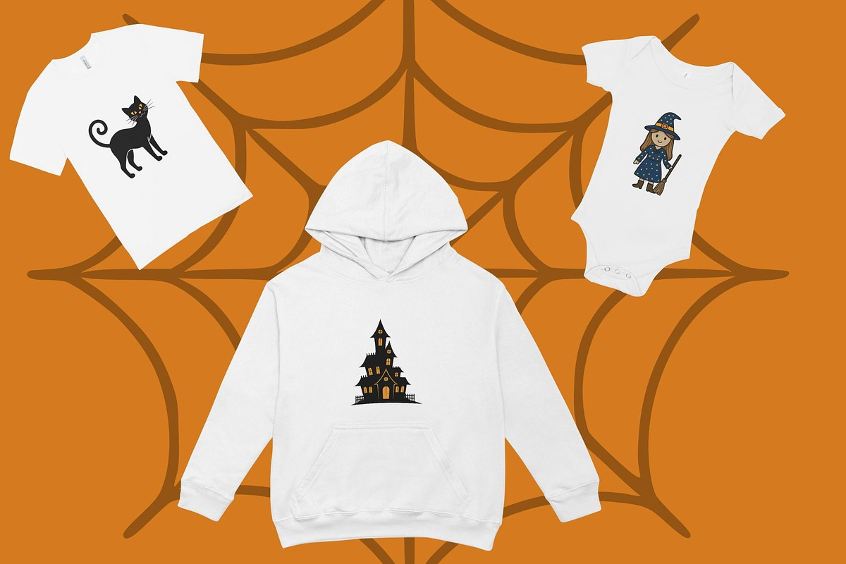 Halloween: Patterns & Clipart, a Seasonal Illustration by Elatedowl (Photo 12 of 14)