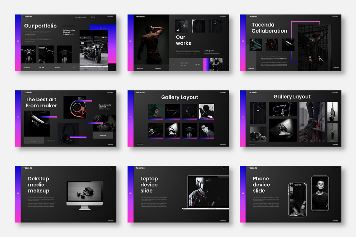 Tacenda - Business Google Slide Temp, a Presentation Template by Dens Creative Studio (Photo 4 of 6)