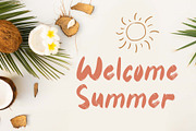 Tropical Sunday, a Handwritten Font by Yoga Letter (Thumbnail 2 of 6)