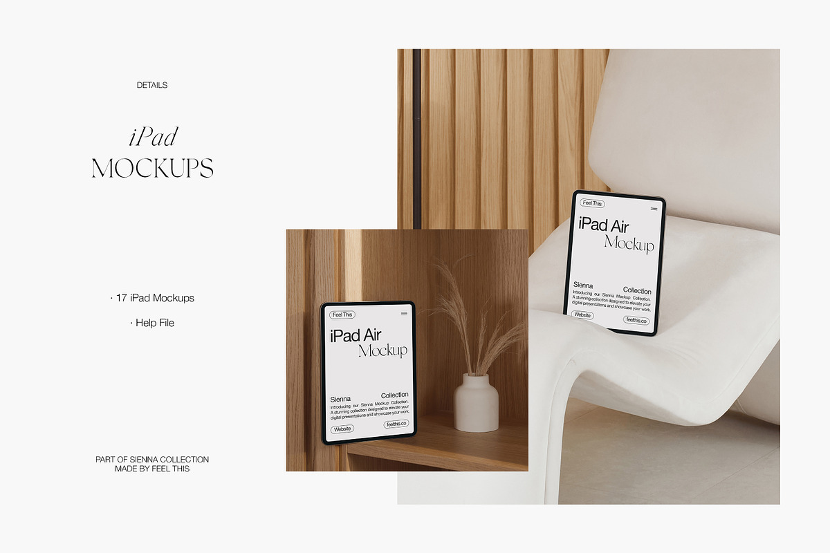iPad Air Mockups, an iPad Mockup by Feel This (Photo 7 of 8)